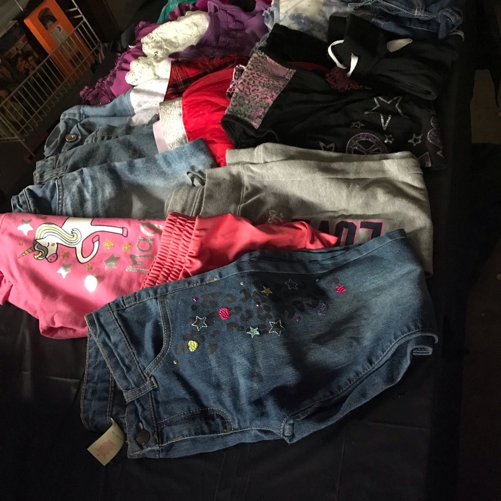 Lot of girls size 7/8 clothes